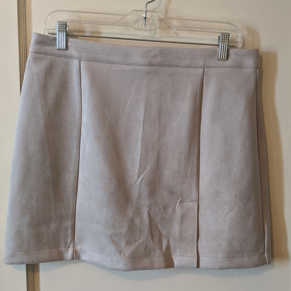 NWOT Suede Skirt